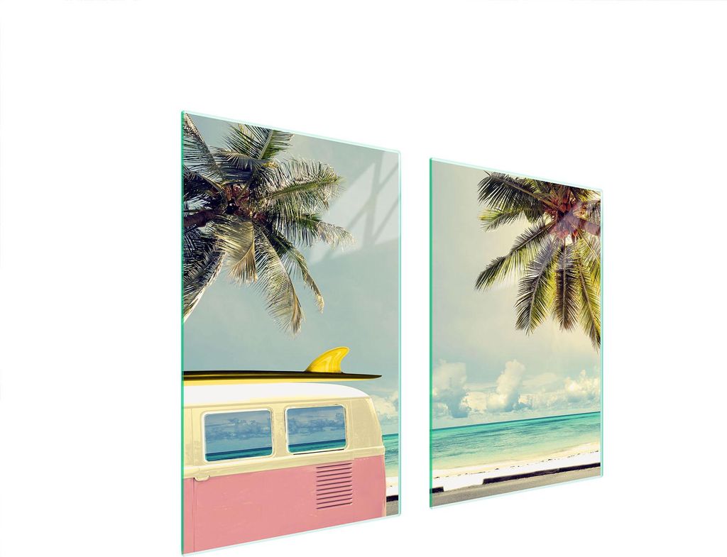 Glasschutzplatte Für Küche 65X52 Holiday