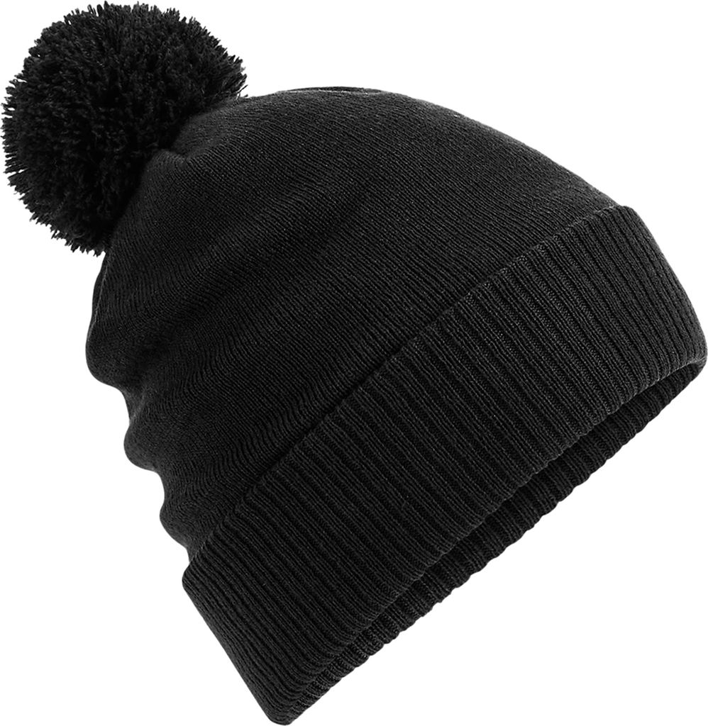Beechfield - Mütze "Snowstar" BC4919 (Einheitsgröße) (Schwarz)