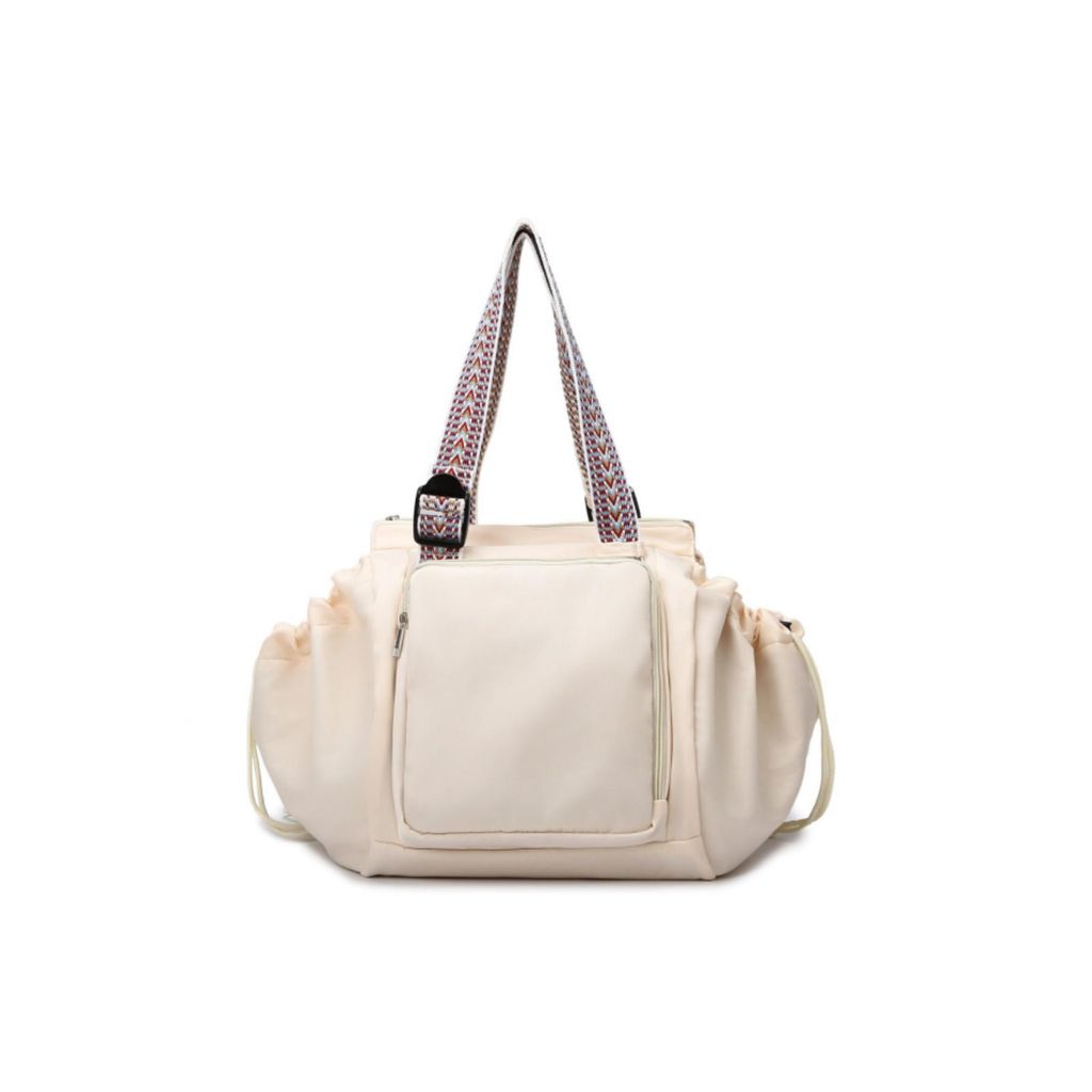 3-in-1 Reisetasche Weiß – Rucksack & Schultertasche mit 15 Produktbild 