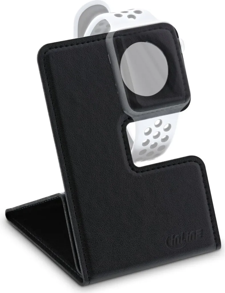 InLine Stand Apple Watch Recensione: Supporto Pieghevole Nero