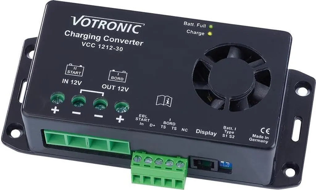 Chargeur Convertisseur Votronic VCC 1212-30 pour Van et Fourgon Aménagé
