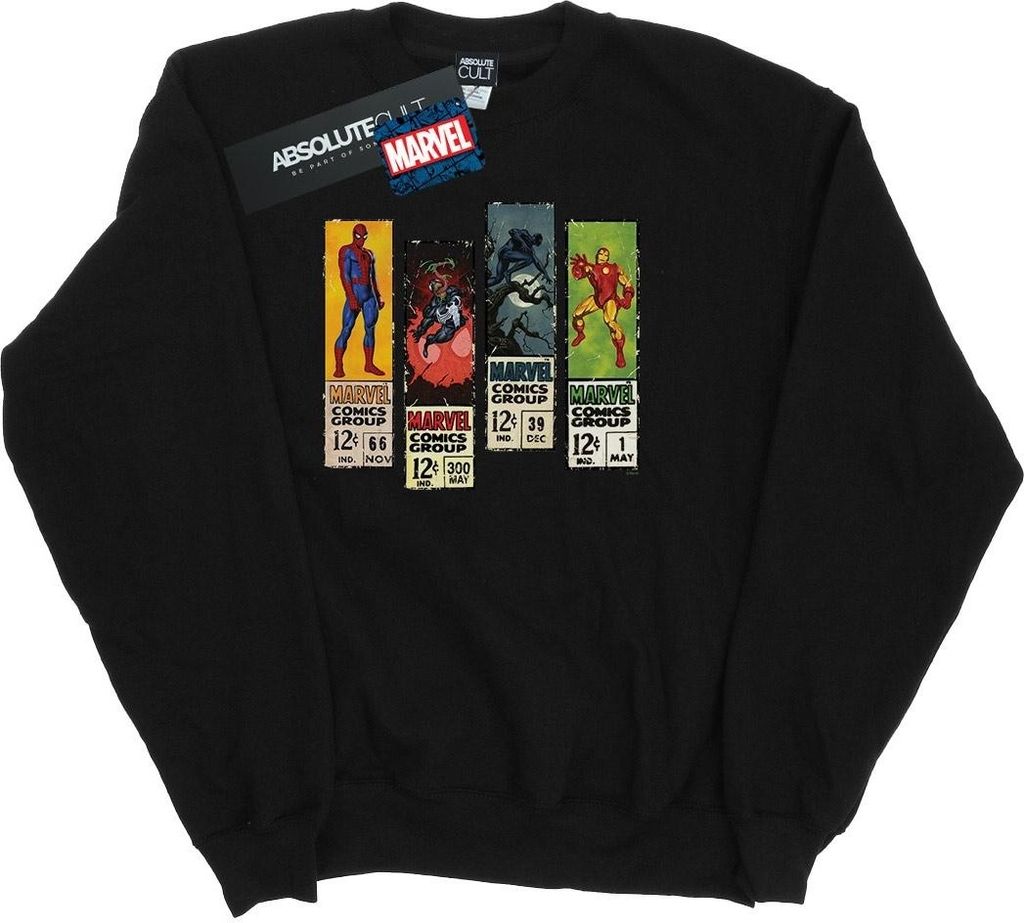 Marvel - Sweatshirt für Herren BI49233 (3XL) (Schwarz)