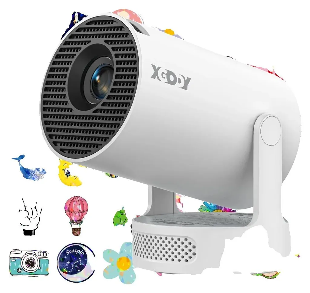 Vidéoprojecteur Home Cinéma WiFi 6 Compatible 8K et Design Personnalisé