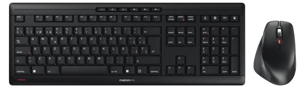 Cherry STREAM DESKTOP COMFORT - Tastatur-und-Maus-Set Produktbild 