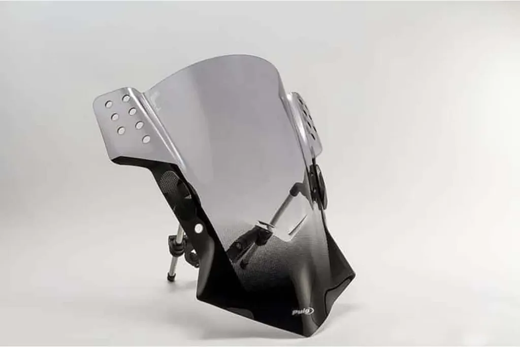 Bulle Moto Universelle Puig Rafale Fumé pour Roadster Kawasaki Homologué
