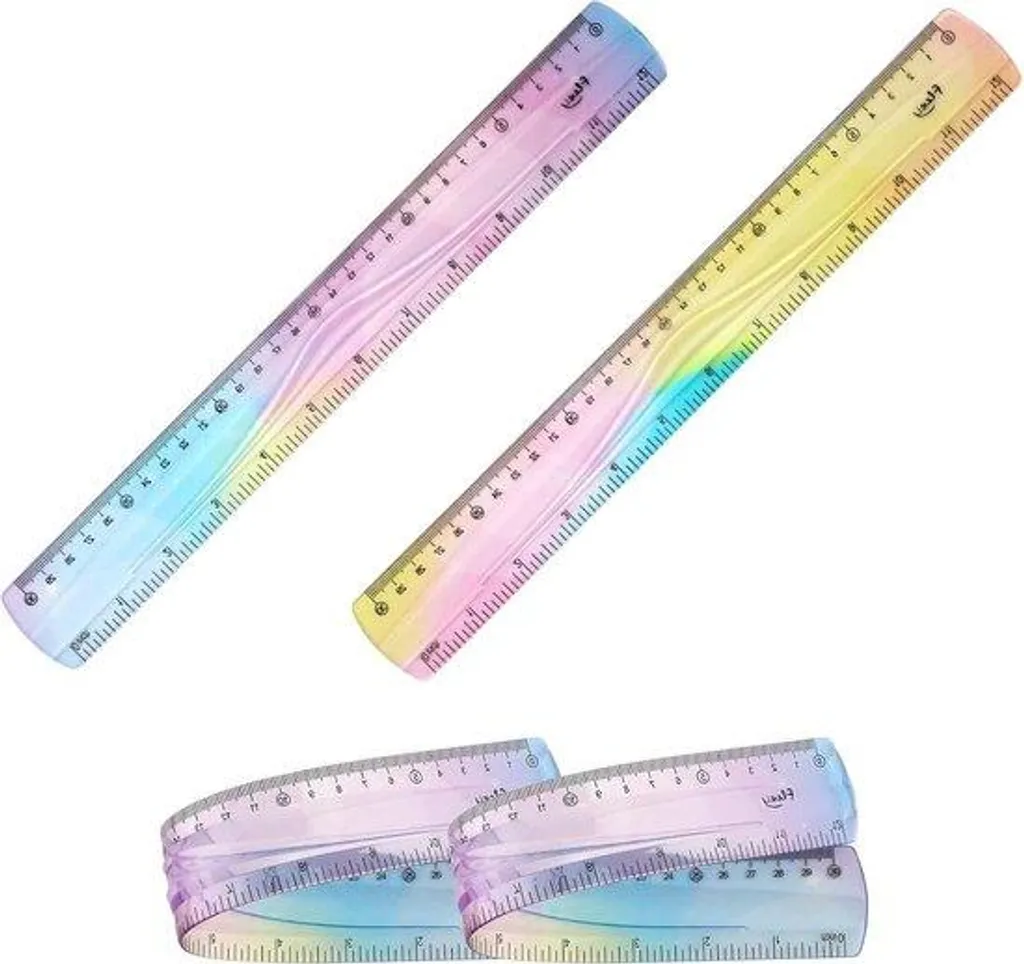 Règle flexible de bureau 30 cm pour dessin technique et traçage