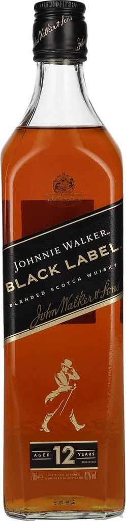Johnnie Walker Black Label Blended Scotch Whisky | 40 % vol Produktbild 