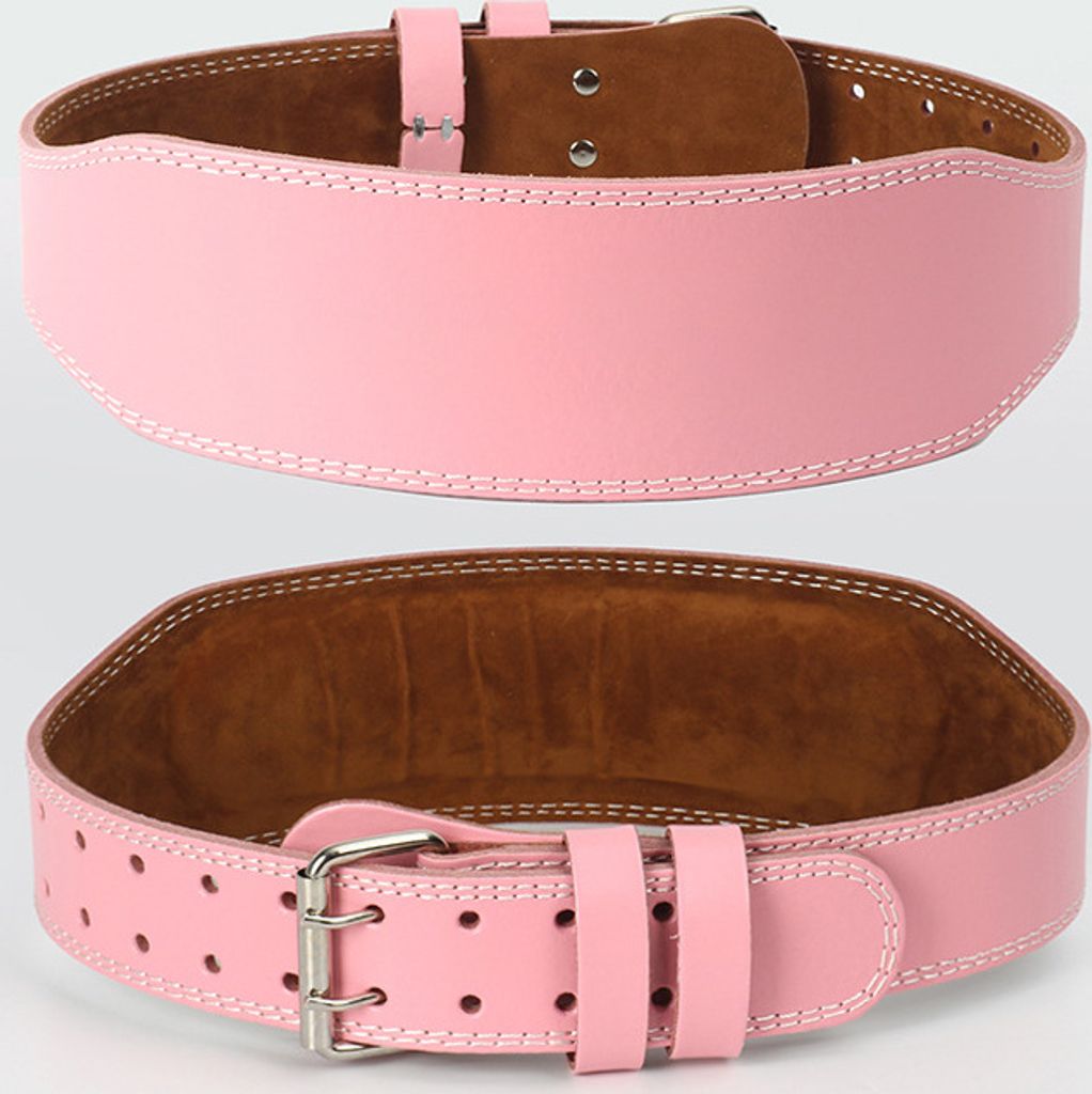 INF Gewichthebergürtel, starker Halt und Stabilität Rosa S