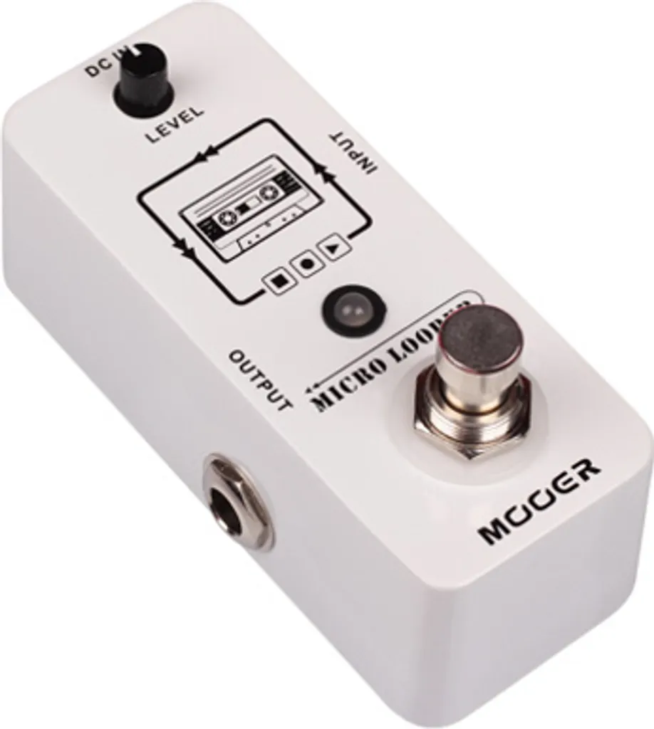 Looper Guitare MOOER Micro Looper - Pédale d'Enregistrement de Boucles Pro