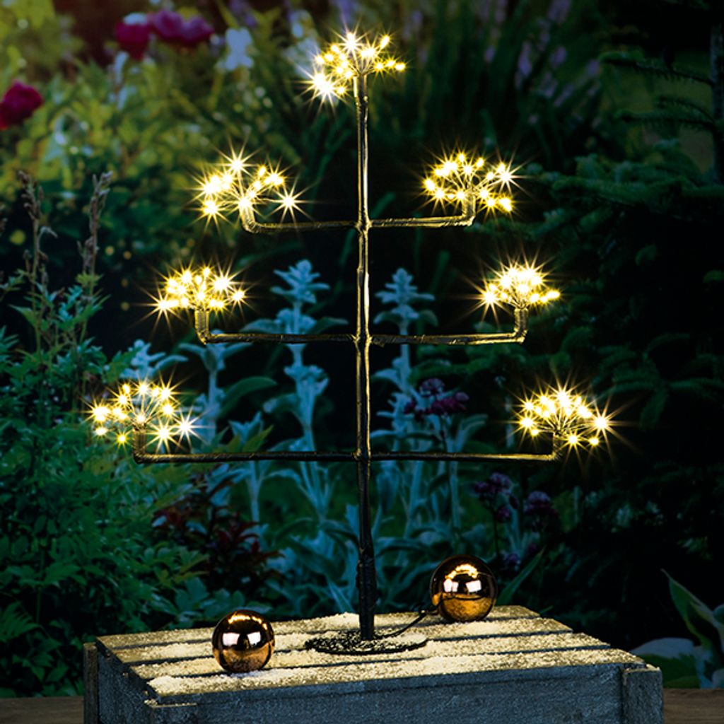 Deko Baum mit 140 LED's warmweiß Sterneffekt