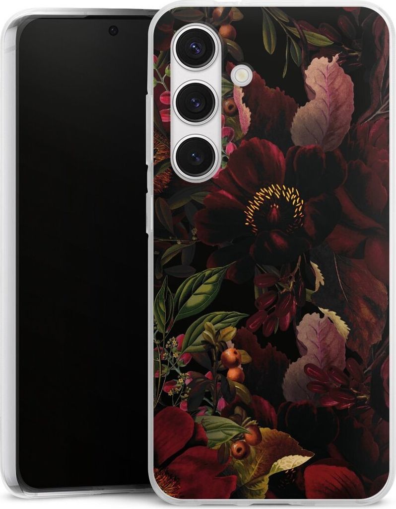 DeinDesign Handyhülle für Samsung Galaxy S24 Silikon Hülle Case Smartphone Schutzhülle Blumen Utart Wiese