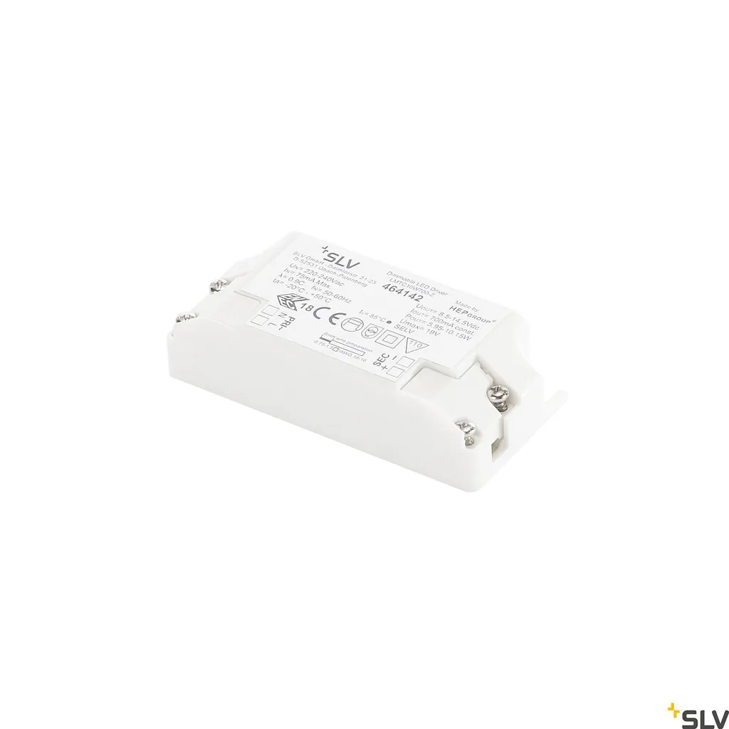 Alimentation LED 10W 700mA dimmable pour rénovation de spots de plafond