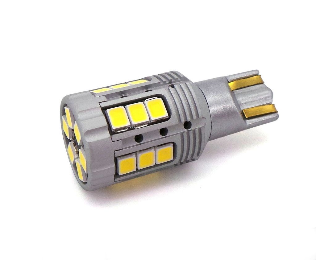 2 Stück W16W LED-Glühbirne 12-24V 100% CAN