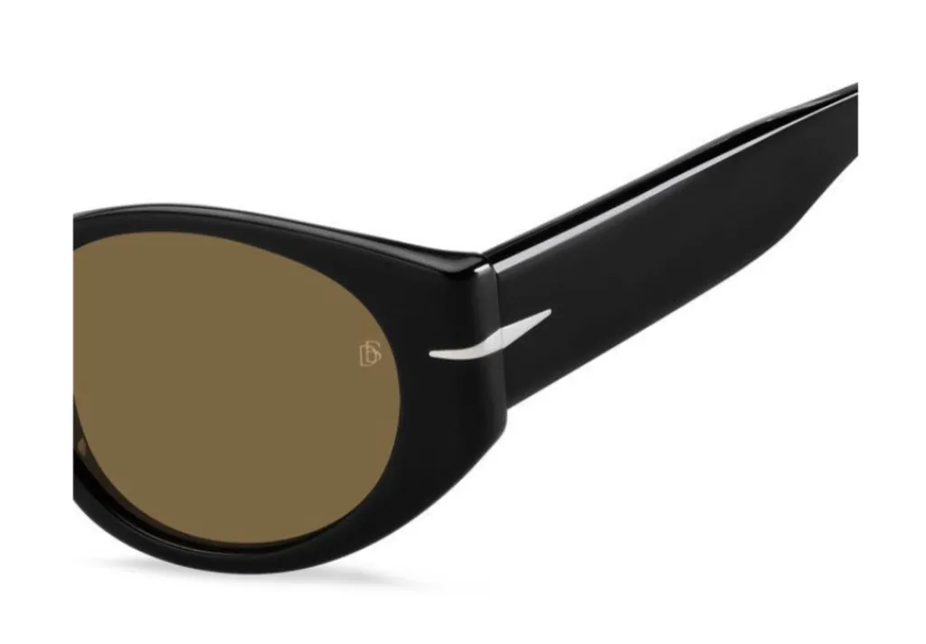 Lunettes de soleil de luxe pour homme David Beckham DB 7033/S Noir