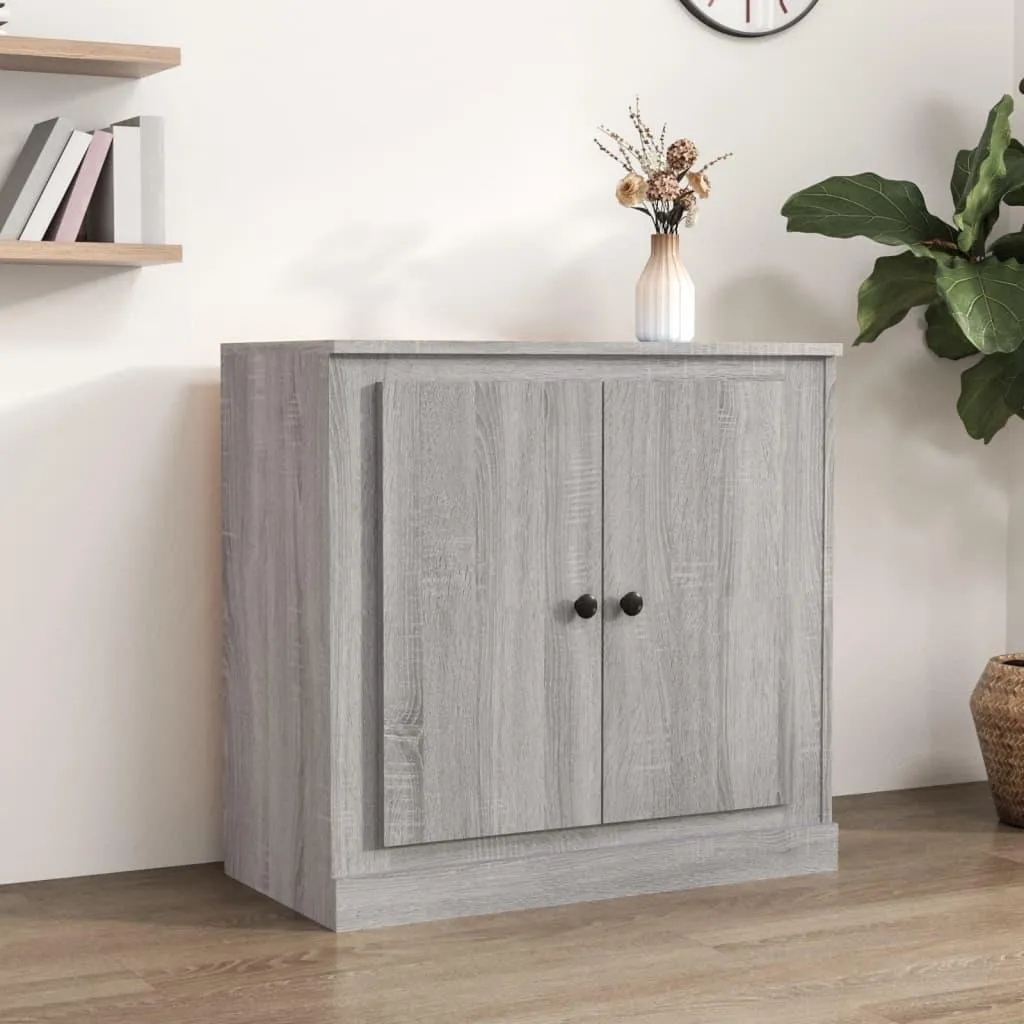 Mobiletto vidaXL Grigio Sonoma 70 cm - Credenza Economica e Solida