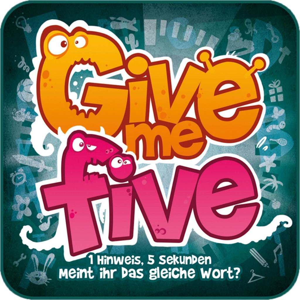 Asmodee Give me five, Partyspiel Produktbild 