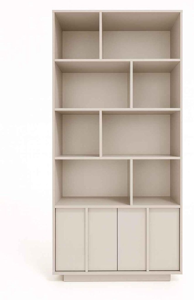 Masseno Buchregal PIANO,Ideal für Büro, Wohnzimmer oder Produktbild 