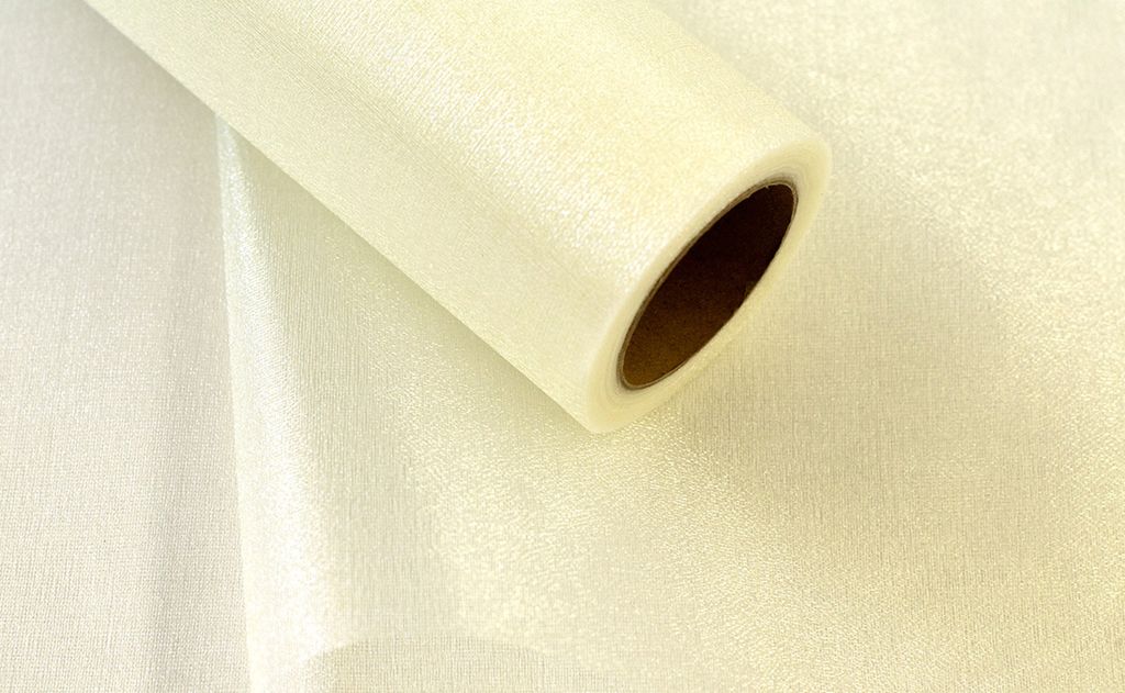 Organzaband 16cm SNOW, 9 Meter, Farbauswahl:creme / Produktbild 