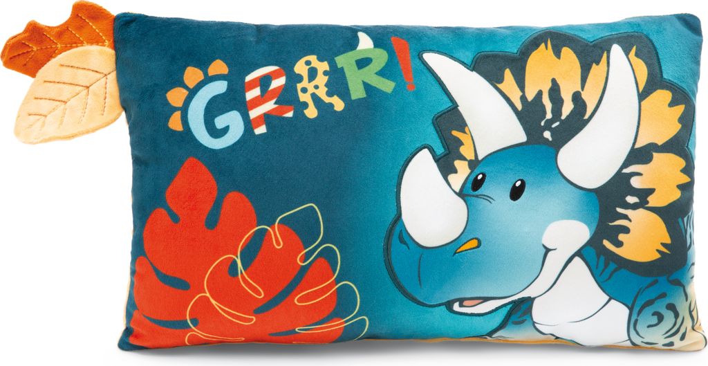NICI Estate – Cuscino Peluche A Forma Di Anatra Con Bruco 3D, 43x25 Cm, Morbido E Colorato, Regalo Per Bambini