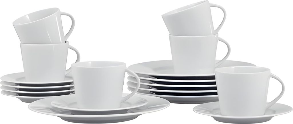 Esmeyer Kaffeeservice ISTA 18-tlg. weiß