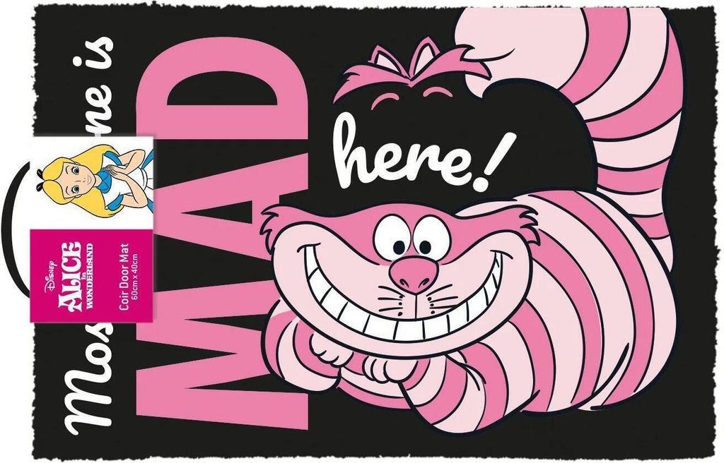 Disney Fußmatte Alice In Wonderland 40 x 60 cm Produktbild 