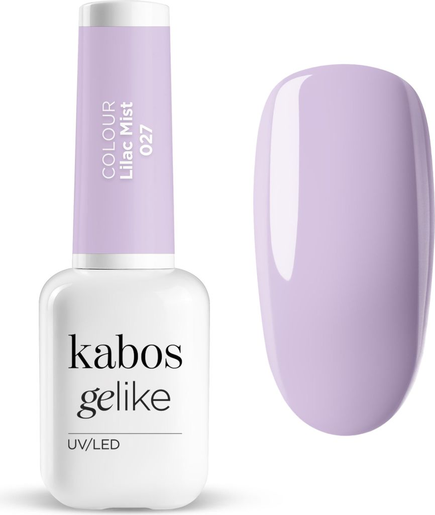 Kabos UV Nagellack Hybrid Gelike 027 Lilac Mist 8ml