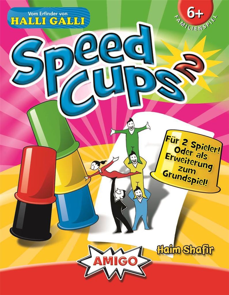 Amigo Speed Cups², für 2 Spieler oder als Erweiterung Produktbild 