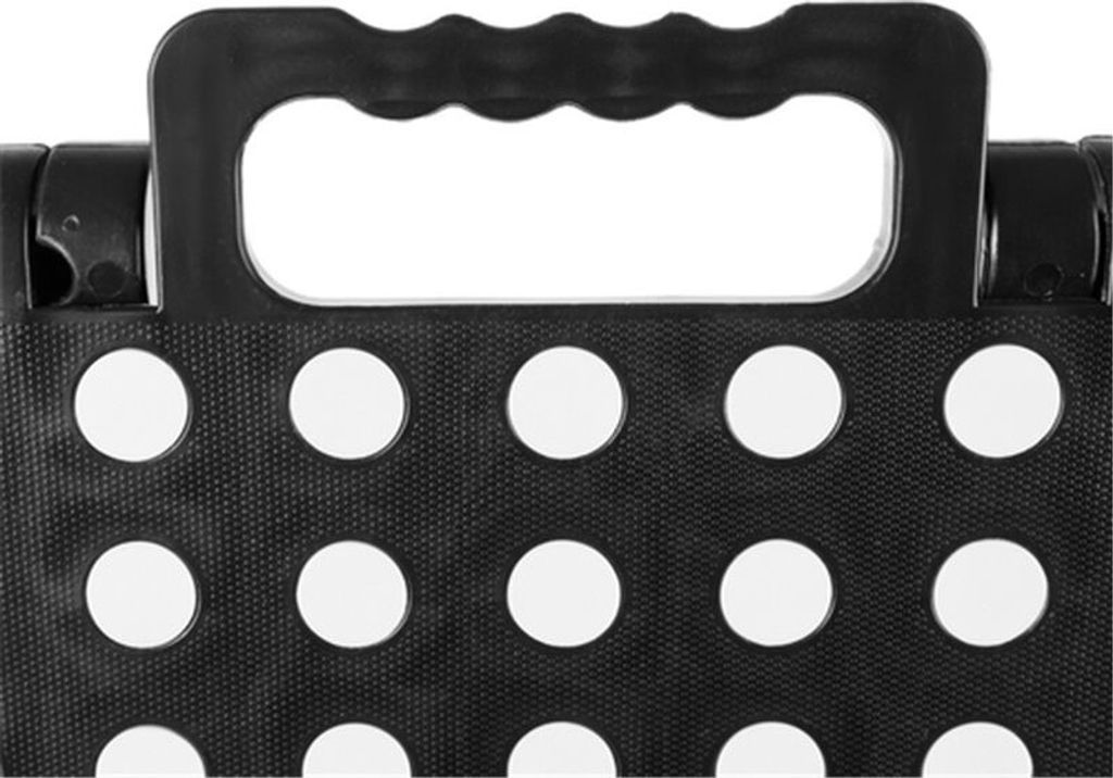 Malatec Černobílý skládací taburet, 39 cm Obrázek produktu 7