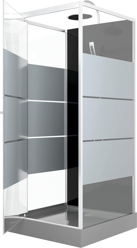 Cabine de douche carrée 80x80x220cm - SCRATCHY 80 Image du produit 