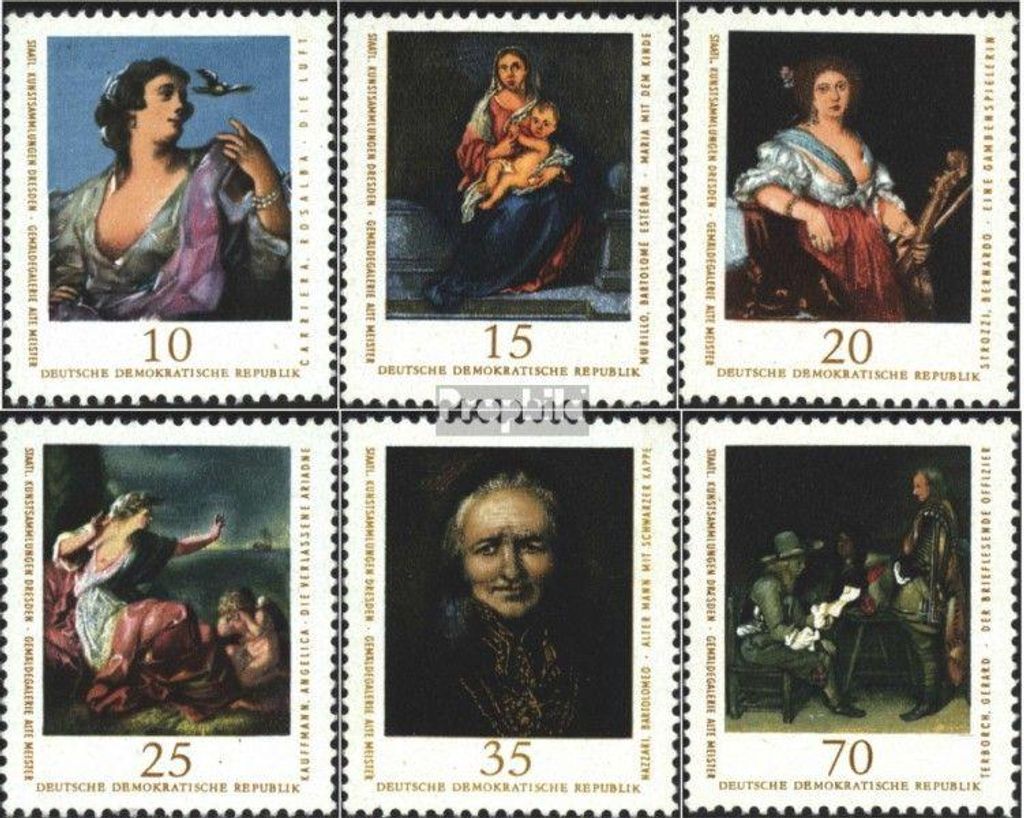 Briefmarken DDR 1976 Mi 2193-2198 (kompl.Ausgabe) Produktbild 