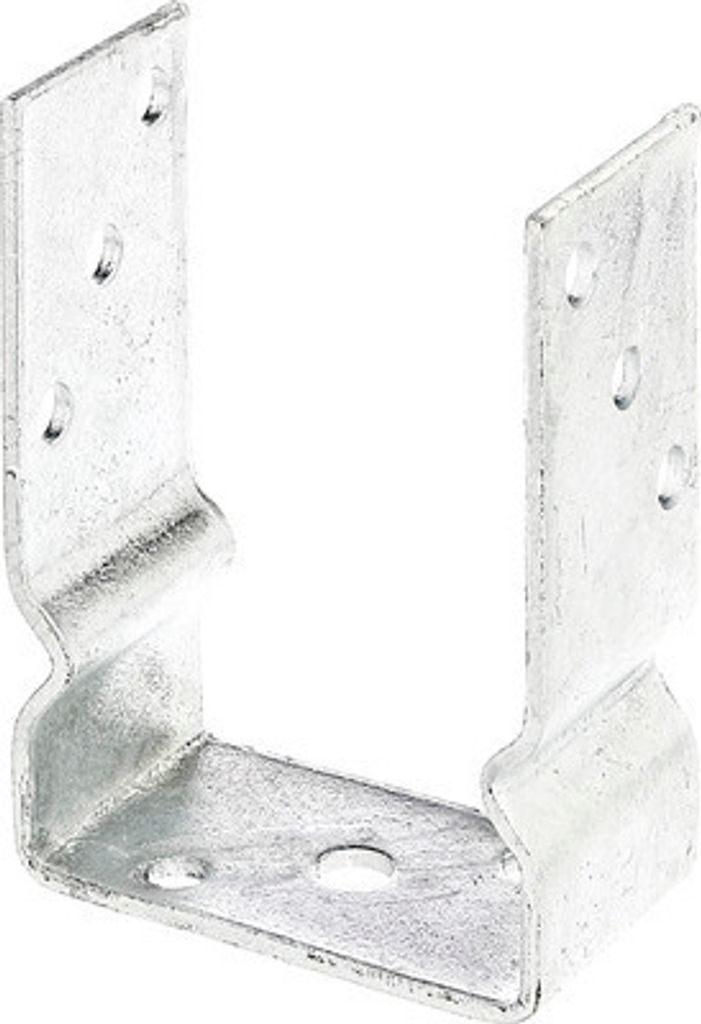 U-Pfostenträger z. Aufschrauben 101 x 150 mm, feuerverzinkt, 1 Stück