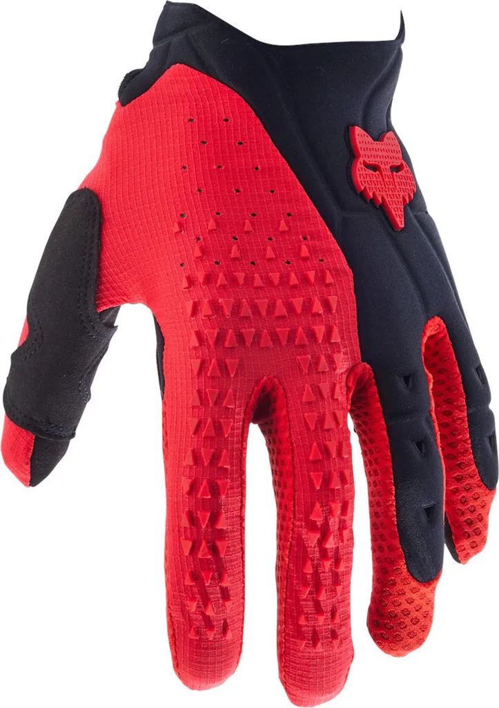 Gants Motocross FOX Pawtector Noir et Rouge Taille S pour Pilotage MX