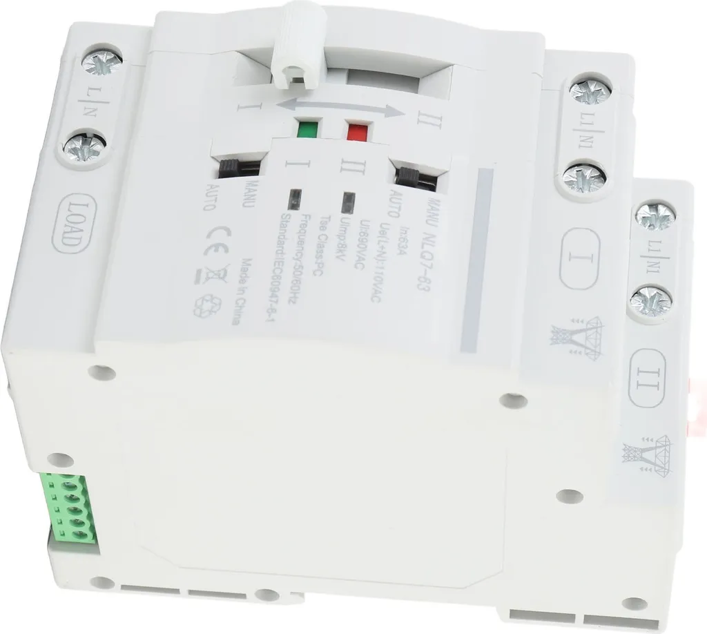 Commutateur ATS 32A à Commutation en Millisecondes pour Double Source