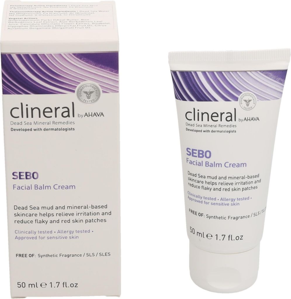 Ahava Clineral SEBO Facial Balm Cream Approved Sor Produktbild 