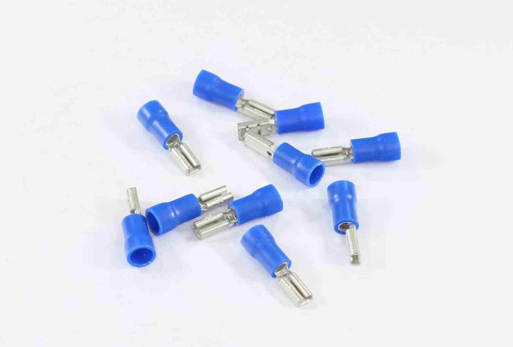 Flachstecker 2.8Mm Buchse Isoliert, 0.8Mm, 1.5-2.5Mm, 10Stk
