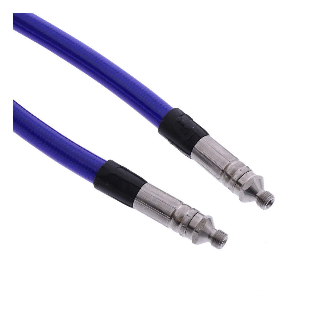 Supprimer le Freinage Mou avec la Durite Acier Vario Bleu 160cm JMP 7571572