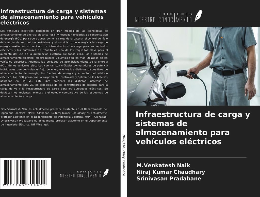 Infraestructura de carga y sistemas de almacenamiento para vehículos eléctricos