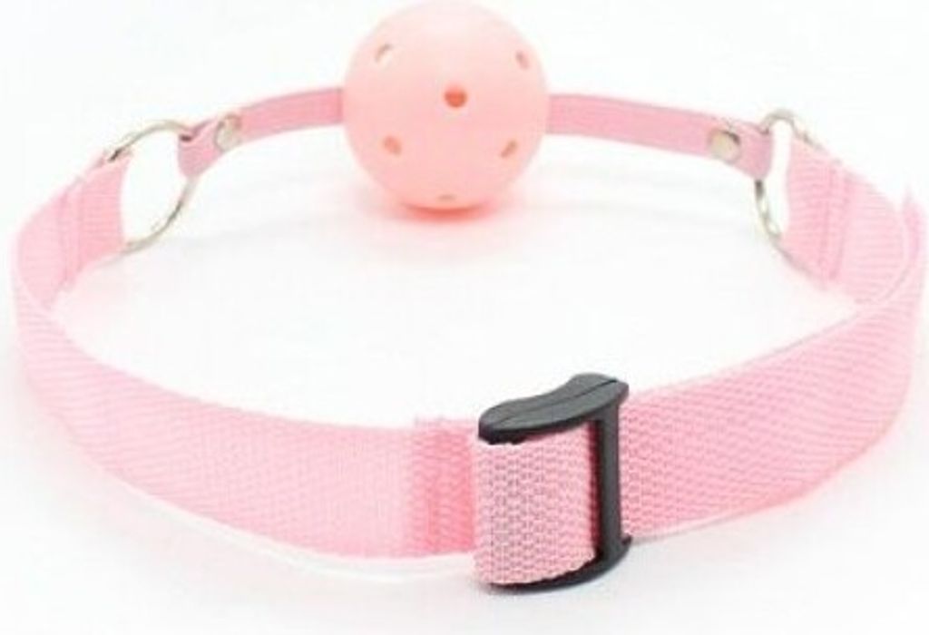 Knebel Easy Atmungsaktiver Ballknebel (rosa)