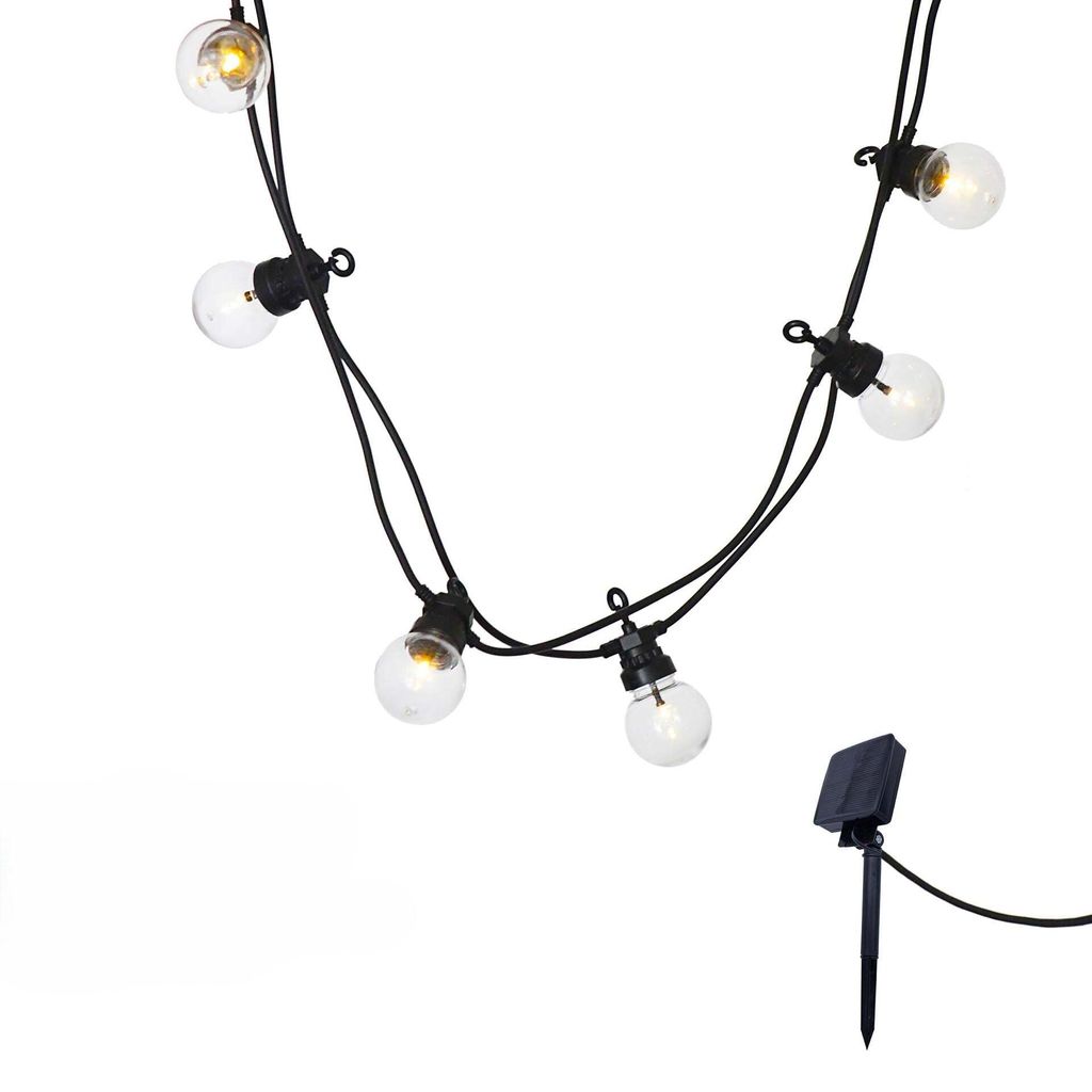 Lumisky 2X Party Clear Solar, 10 Lampen, LED, 5,9 m, 2 Stück(e)