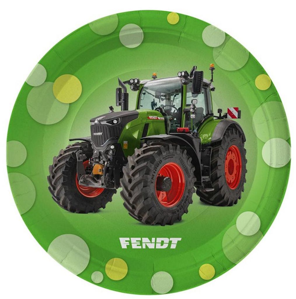 10 Pappteller Ø 23cm im Fendt Design