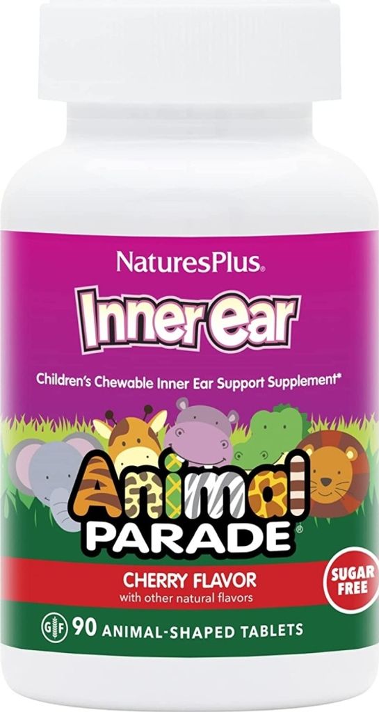Natures Plus Animal Parade Inner Ear - 90 Tabletten, Cherry