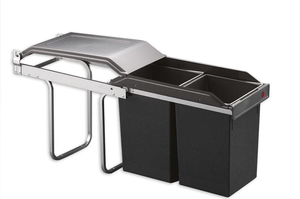 HAILO 3650101 Abfallsorter 30 (2x15) Liter TANDEM ab 30 cm Produktbild 