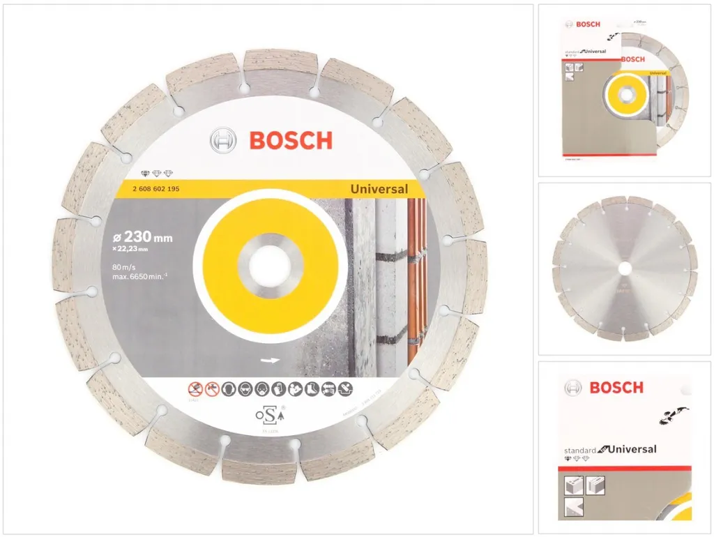 Bosch 2608602195 Disque Diamant 230 x 22,23 mm Standard for Universal