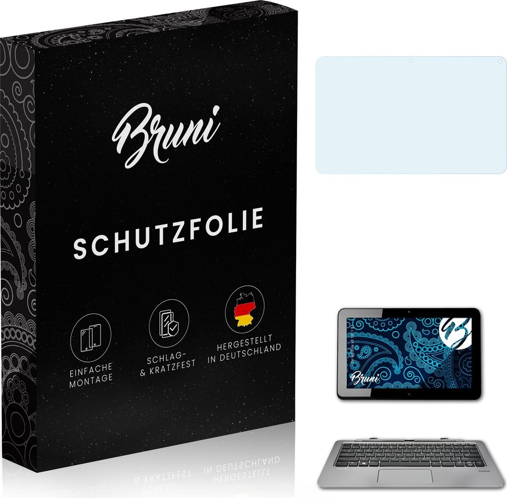atFoliX 4054274750228, Laptop Bildschirmschutz, Transparent, HP, Elite x2 1011G1, Klare Bildschirmschutzfolie, Kratzresistent