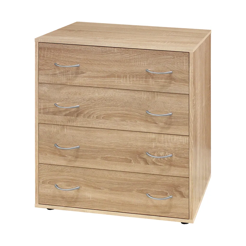 Comò 51502 in Legno Massello | Cassettiera Elegante per Camera da Letto