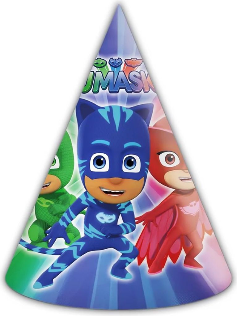 Chapeaux de pyjama PJ Masks 6 chapeaux Image du produit 