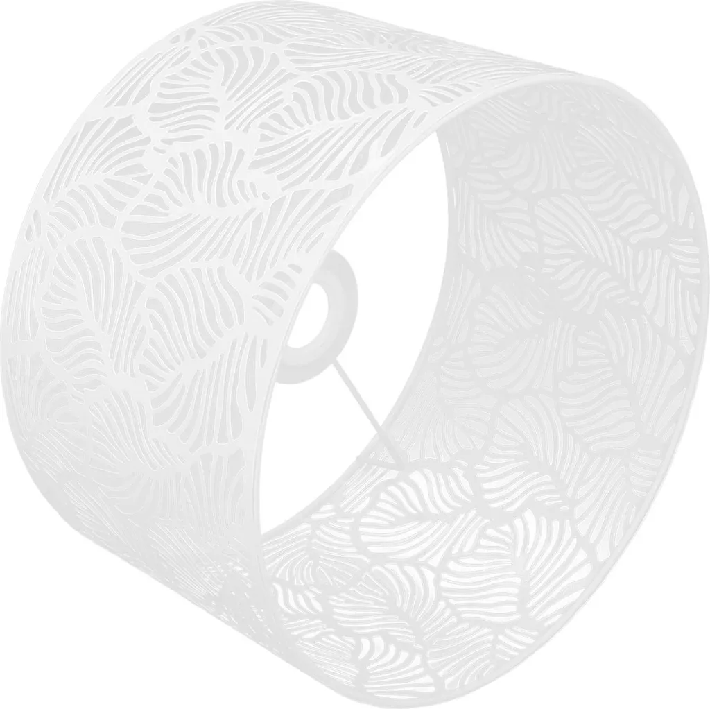 Abat-jour Blanc Style Épuré Compatible E14 E27 Décoration de Maison - 6