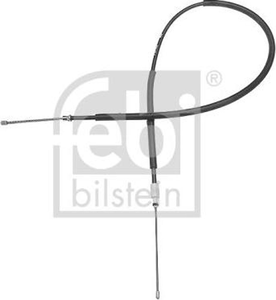 FEBI BILSTEIN 17915 Seilzug, Handbremse OE 474598 kompatibel mit 306