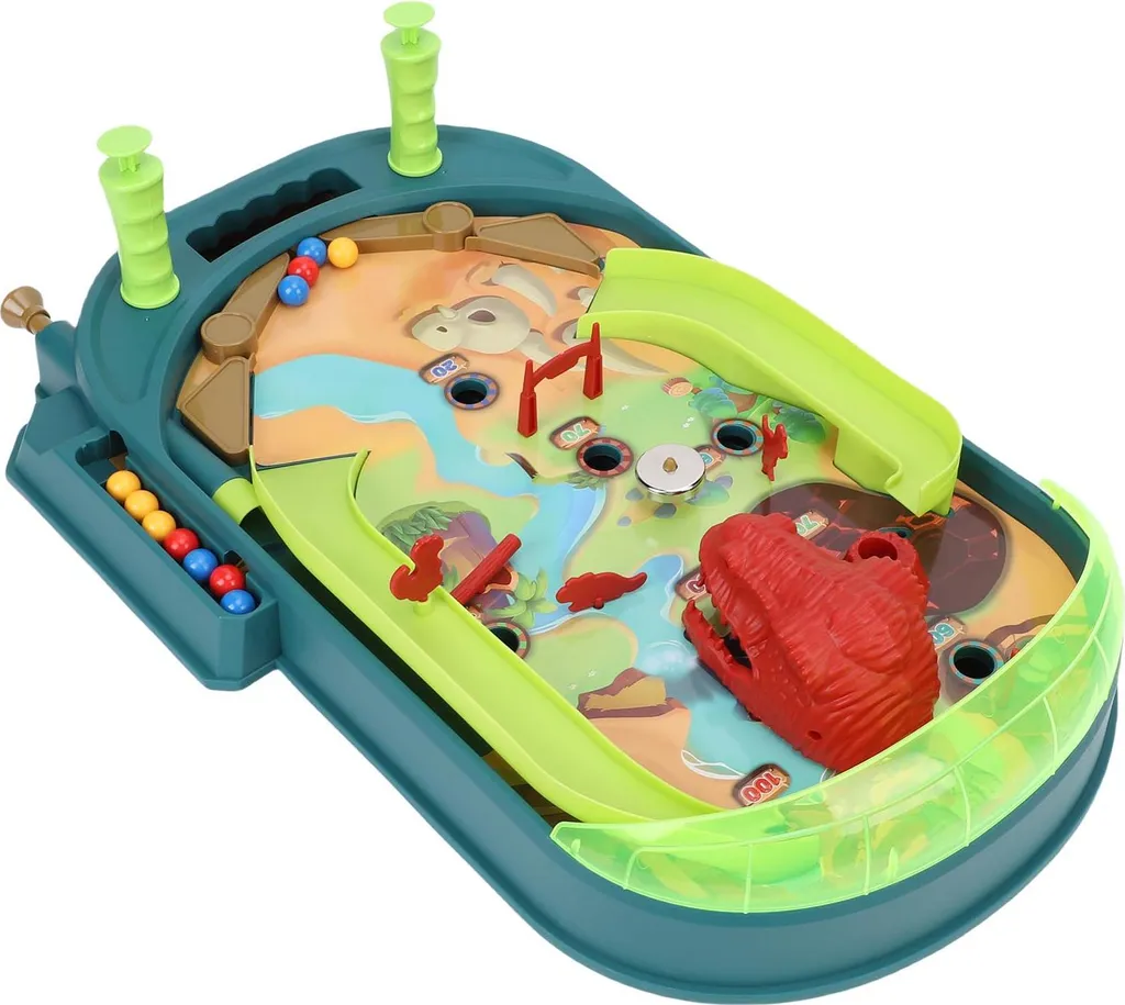 Flipper interactif dinosaure avec score électronique et lumières LED - 4