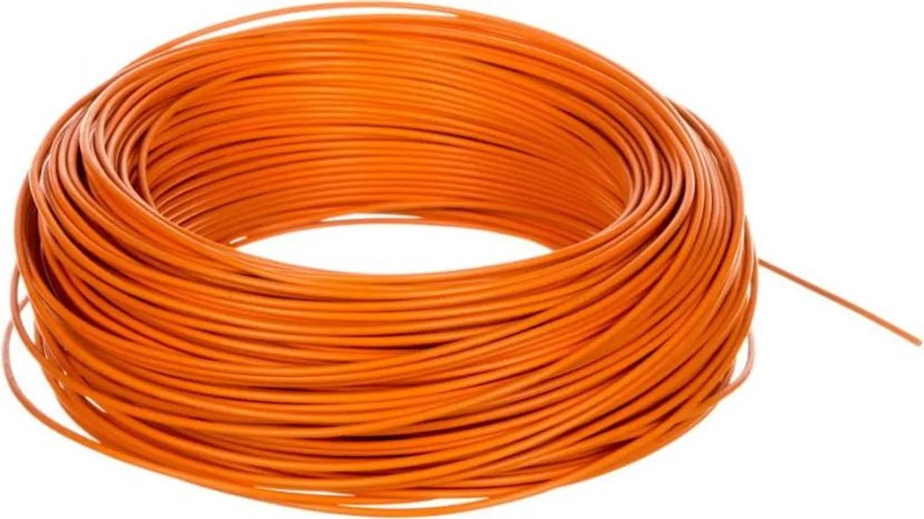 H05V-K 0,5 Arancio 29094 - Cavo per Cablaggio Industriale Matassa 100m